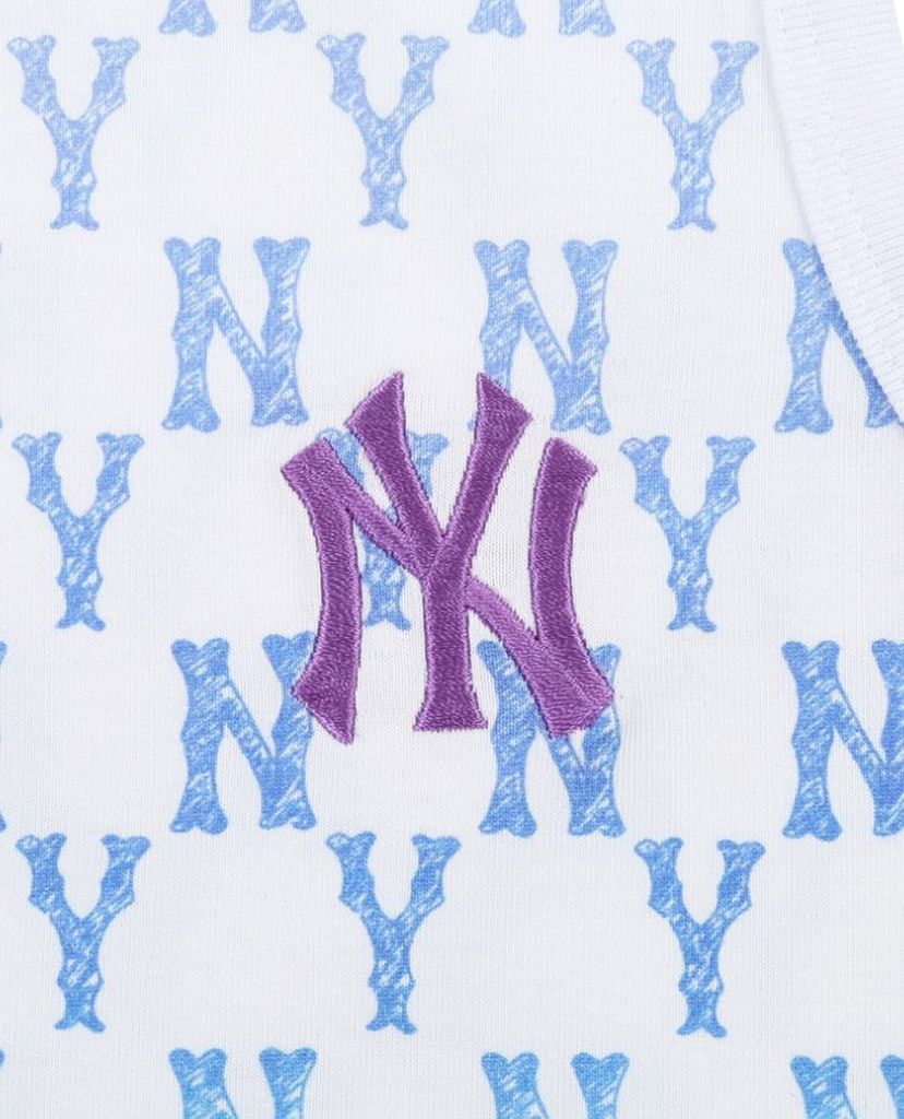 MLB - Áo ba lỗ nữ Monogram