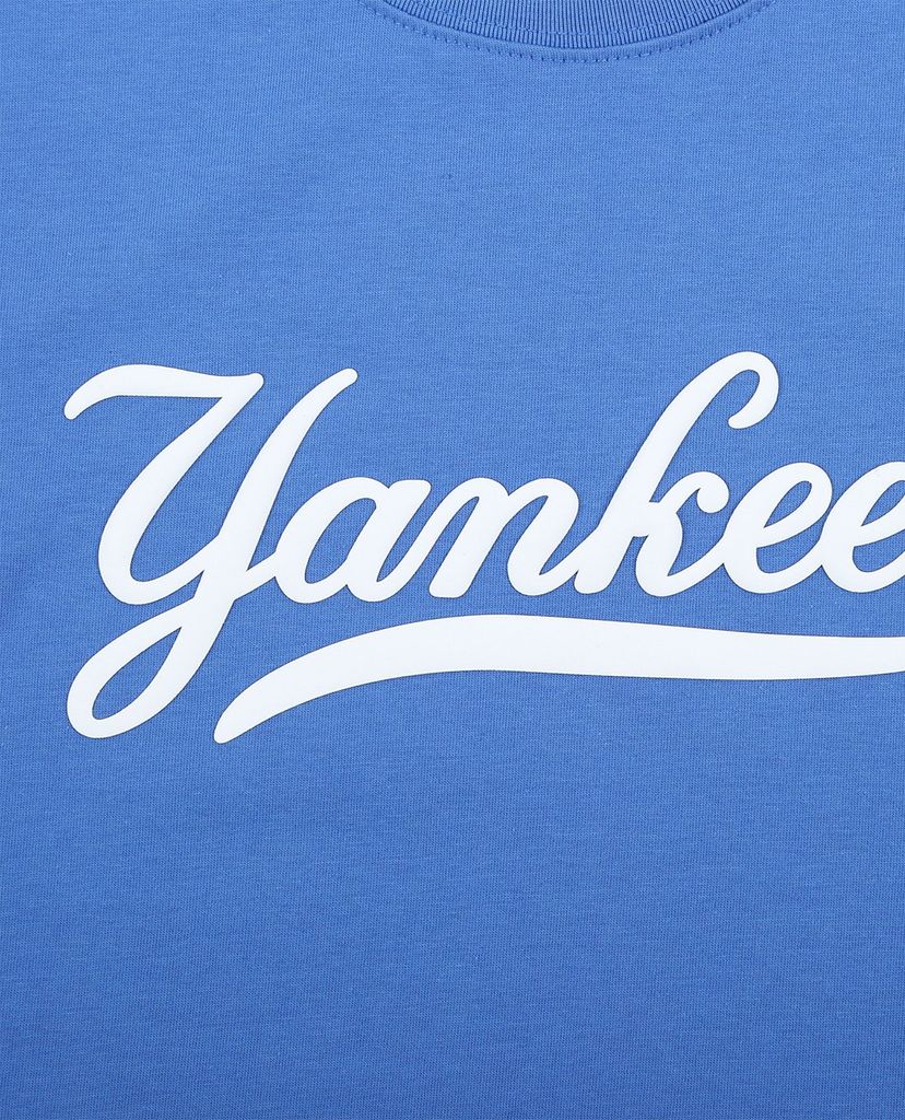 MLB - Áo thun tay ngắn cổ tròn Basic Classic Logo