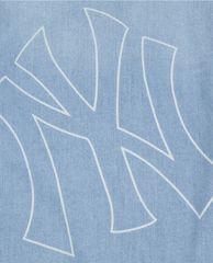 MLB - Áo sơ mi denim tay ngắn Basic Logo