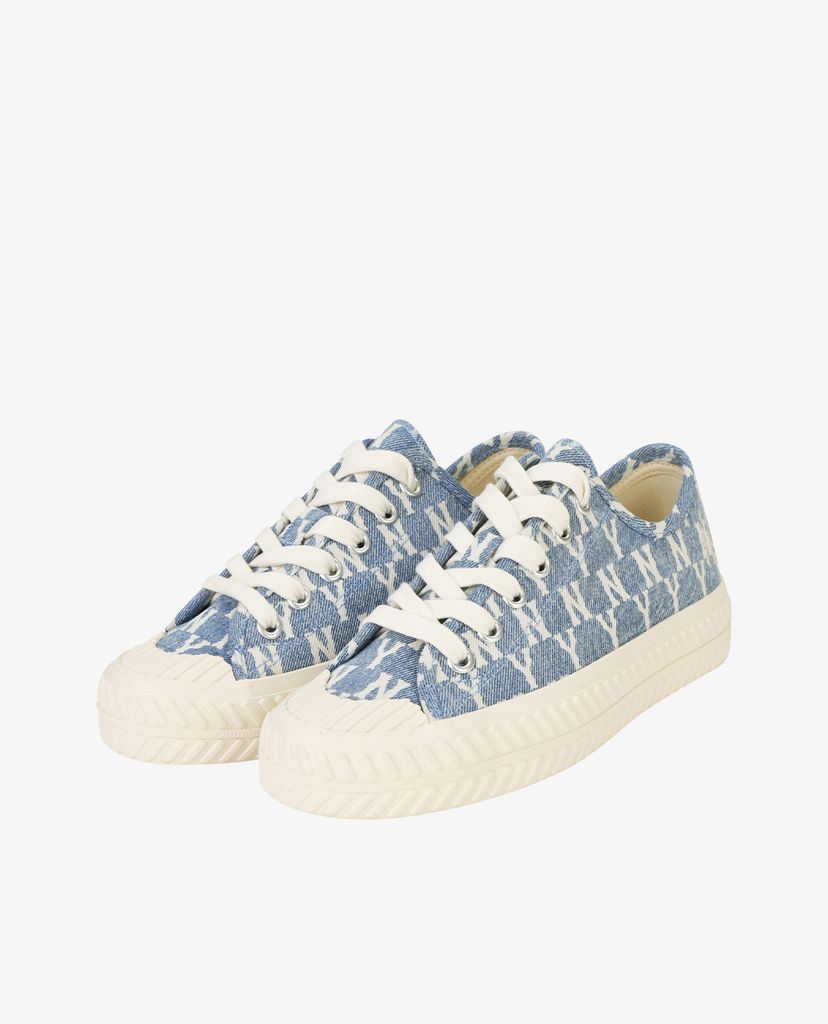 MLB - Giày sneaker cổ thấp Playball Mono Denim