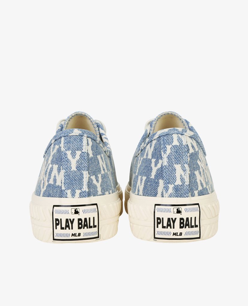 MLB - Giày sneaker cổ thấp Playball Mono Denim