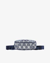 MLB - Túi bao tử phom bầu dục Denim Monogram