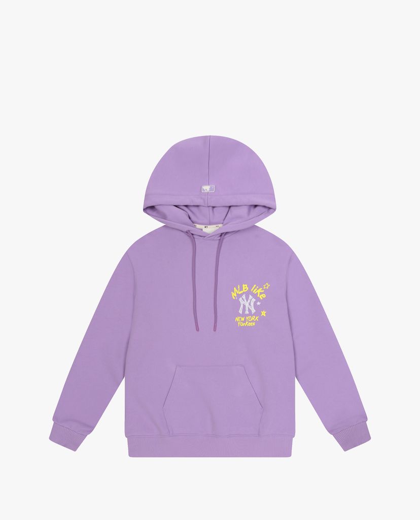 MLB - Áo hoodie tay dài phối mũ thời trang MLB Like