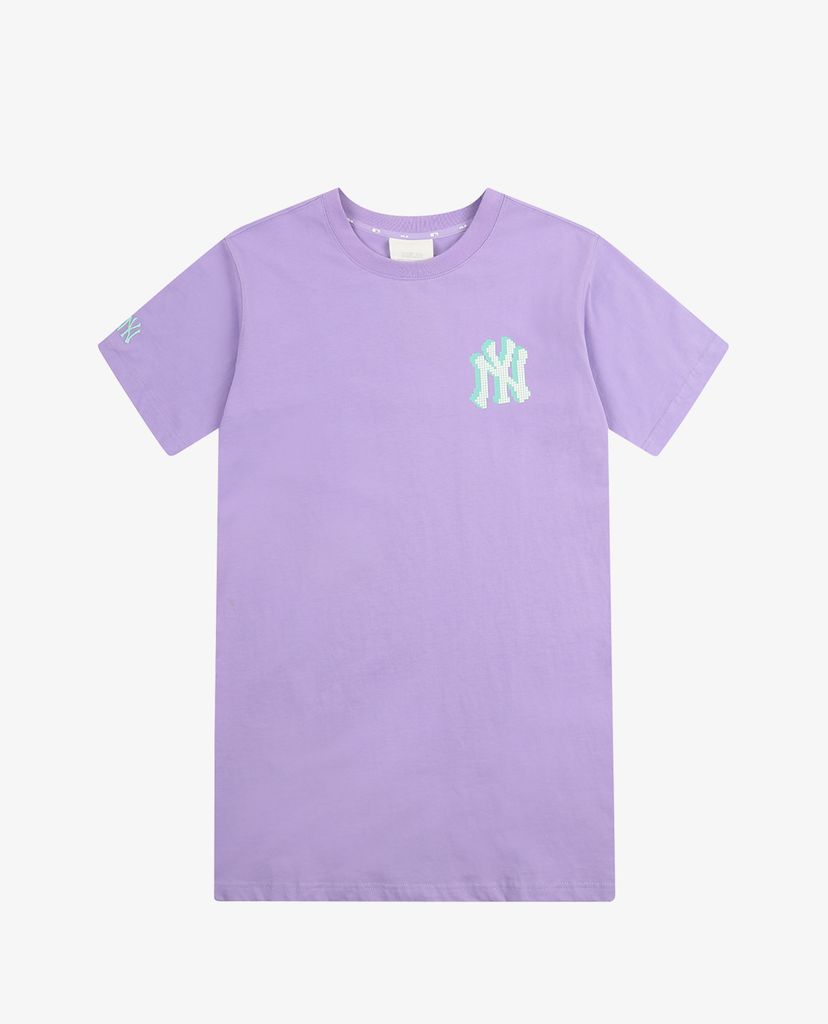 MLB - Đầm mini phom suông Play Short Sleeve