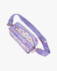 MLB - Túi đeo chéo trẻ em chữ nhật Monogram PVC Camera