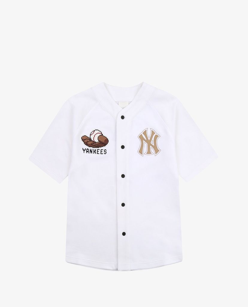 MLB - Áo thun bóng chày cổ V PLAY Baseball