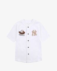 MLB - Áo thun bóng chày cổ V PLAY Baseball