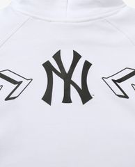 MLB - Áo hoodie tay dài phối mũ thời trang Symbol Overfit
