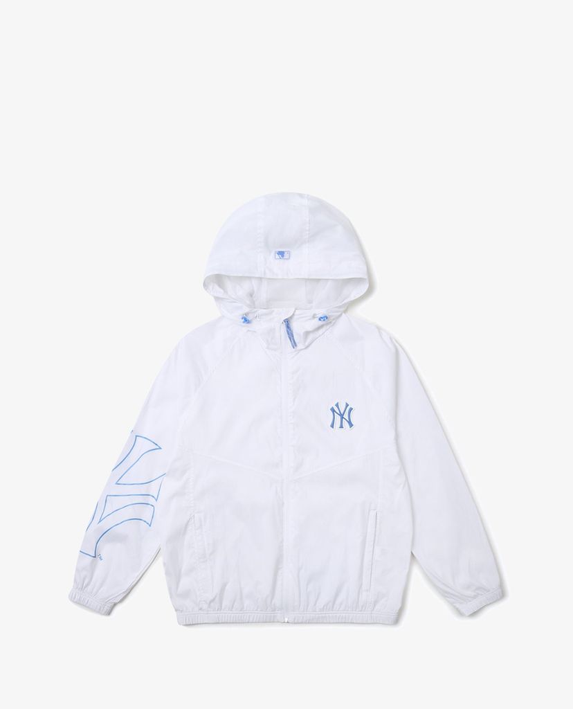 MLB - Áo khoác kiểu tay dài phối mũ trùm Coolfield Lightweight