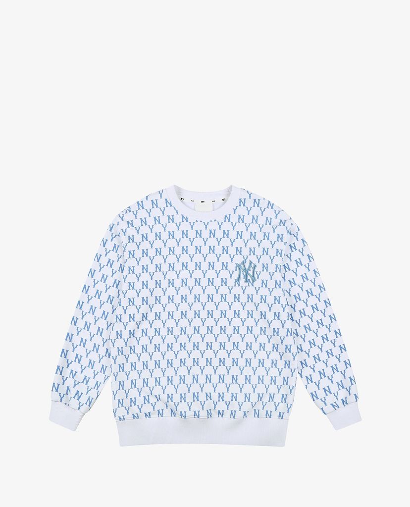 MLB - Áo sweatshirt tay dài cổ tròn Monogram Allover