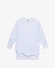 MLB - Đầm mini phom suông tay dài Monogram