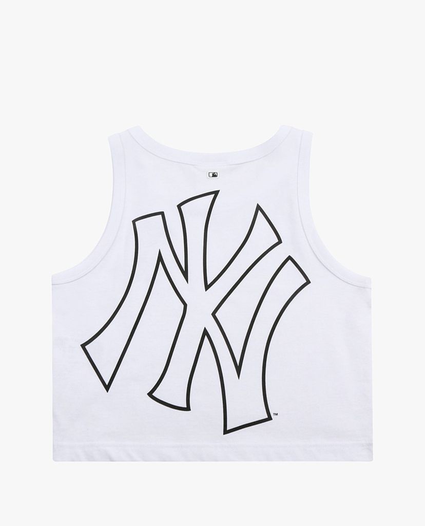 MLB - Áo ba lỗ nữ phom ngắn Big Logo