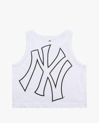 MLB - Áo ba lỗ nữ phom ngắn Big Logo