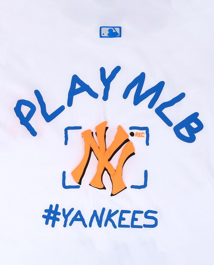 MLB - Áo thun cổ tròn tay ngắn PLAY MLB