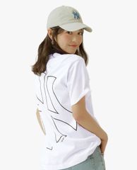 MLB - Áo thun cổ tròn ngắn tay Mega Logo Over Fit