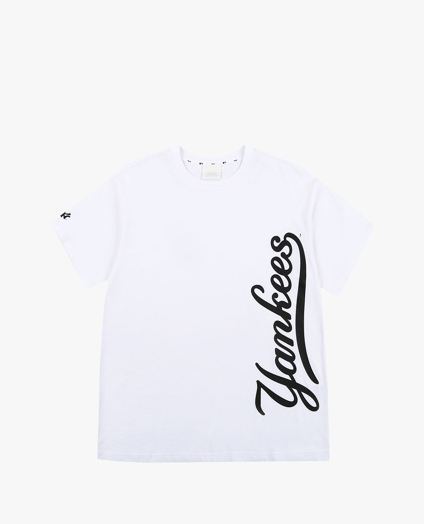 MLB - Áo thun tay ngắn phom suông Basic Classic Logo Vertical