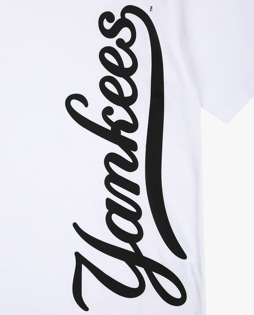 MLB - Áo thun tay ngắn phom suông Basic Classic Logo Vertical