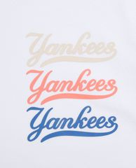 MLB - Áo thun cổ tròn ngắn tay Basic Classic Logo Triple