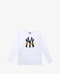 MLB - Áo thun tay dài cổ tròn Basic Big Logo
