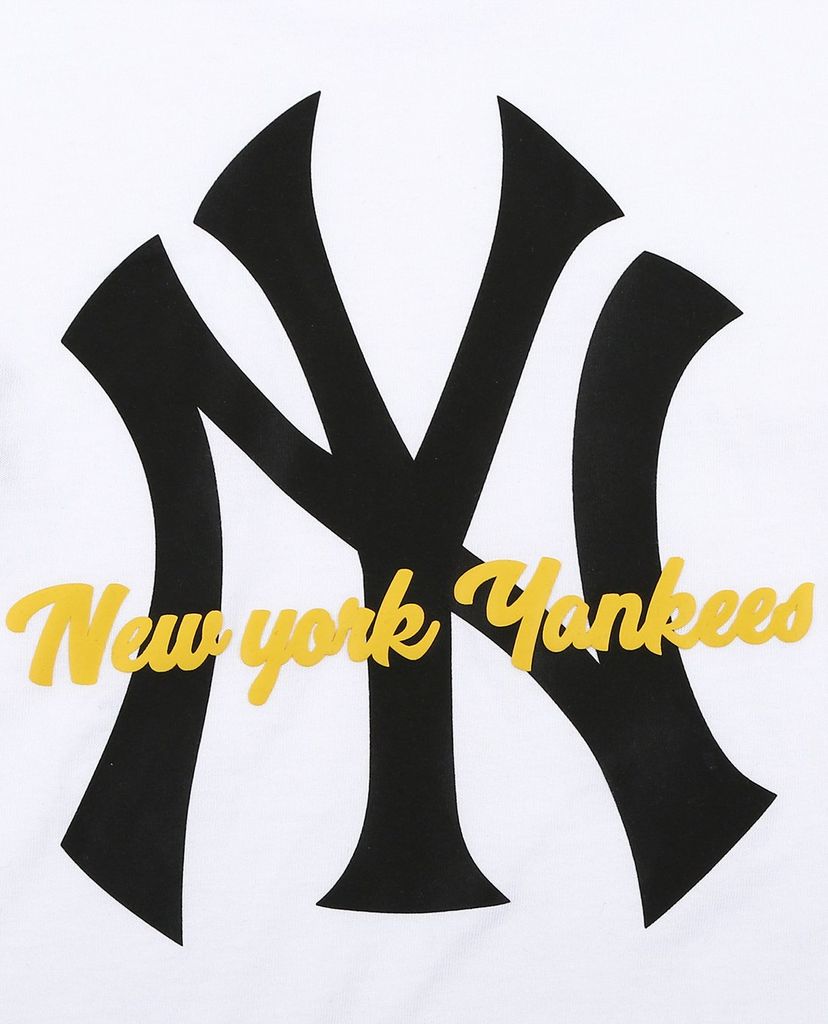 MLB - Áo thun tay dài cổ tròn Basic Big Logo