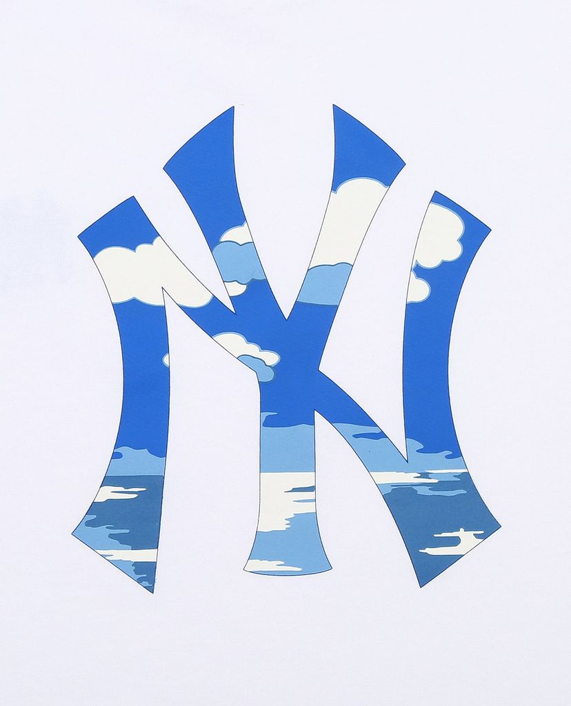 MLB - Áo thun tay ngắn cổ tròn Hot Summer Cloud