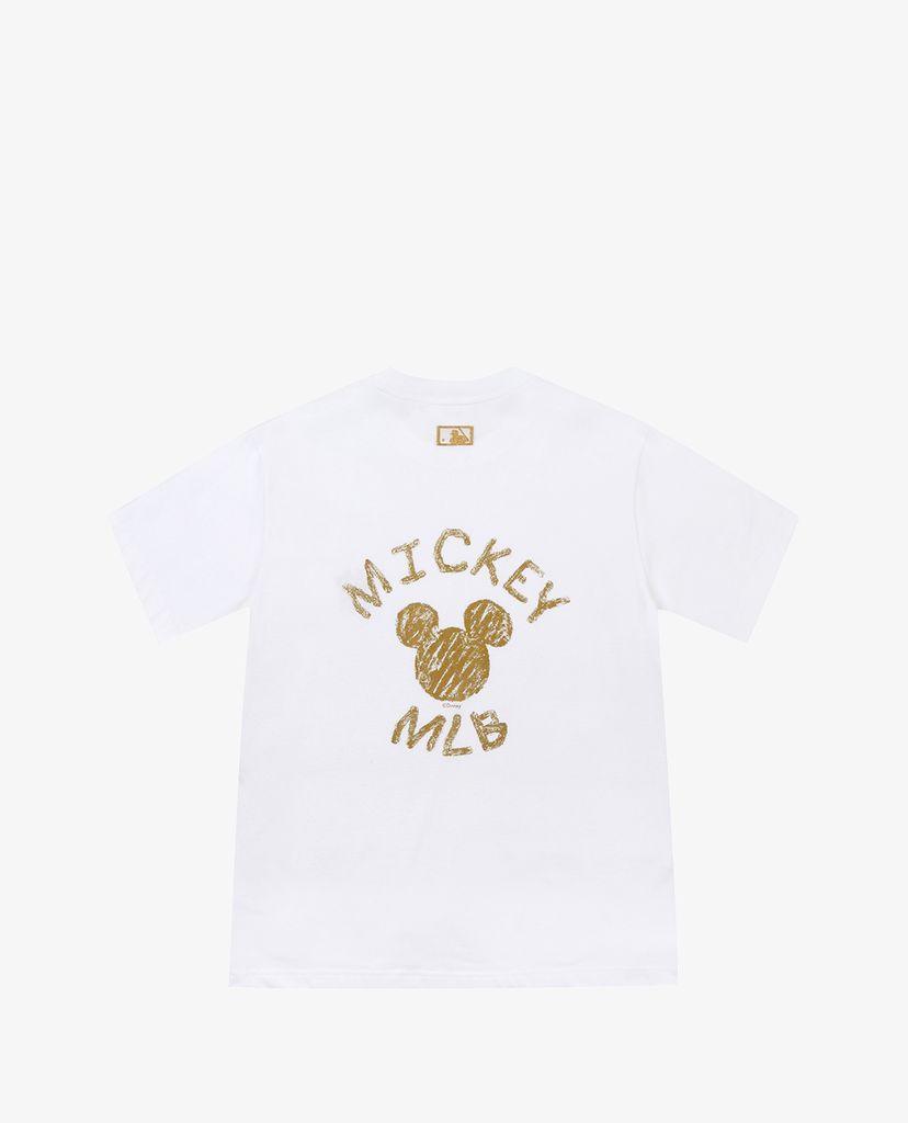 MLB - Áo thun cổ tròn ngắn tay MLB X Mickey Mouse 3Circle