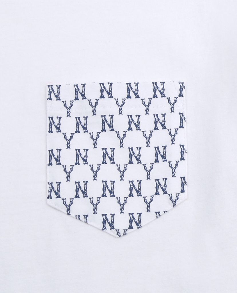 MLB - Áo thun cổ tròn ngắn tay Monogram Pocket Over Fit