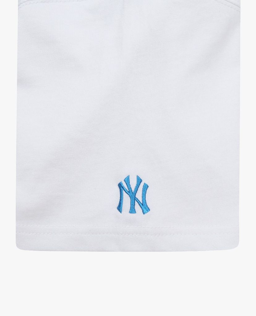 MLB - Áo thun cổ tròn ngắn tay PLAY Pixel Logo