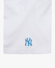 MLB - Áo thun cổ tròn ngắn tay PLAY Pixel Logo