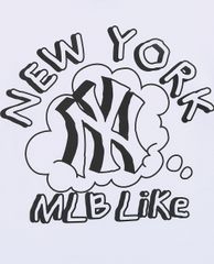 MLB - Áo thun tay dài thời trang LIKE Popcorn