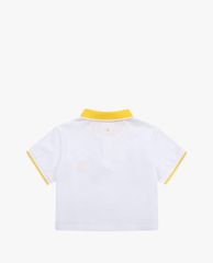MLB - Áo thun nữ croptop cổ bẻ Basic Crop Pique