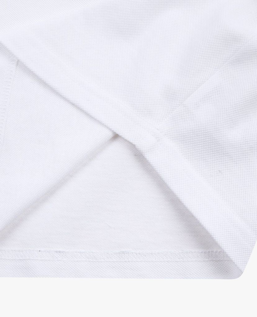 MLB - Áo thun nữ croptop cổ bẻ Basic Crop Pique