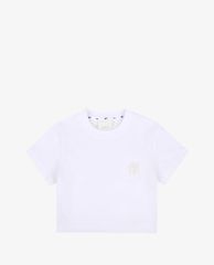 MLB - Áo croptop nữ tay ngắn cổ tròn phom suông thời trang