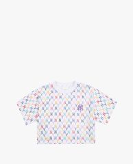 MLB - Áo croptop nữ tay ngắn Monogram Multi Crop
