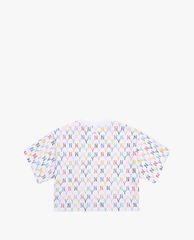 MLB - Áo croptop nữ tay ngắn Monogram Multi Crop