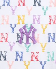 MLB - Áo croptop nữ tay ngắn Monogram Multi Crop