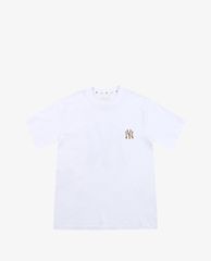 MLB - Áo thun cổ tròn ngắn tay Golden New Year Monogram