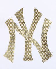 MLB - Áo thun cổ tròn ngắn tay Golden New Year Monogram