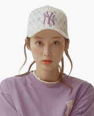 MLB - Nón bóng chày Rainbow Monogram