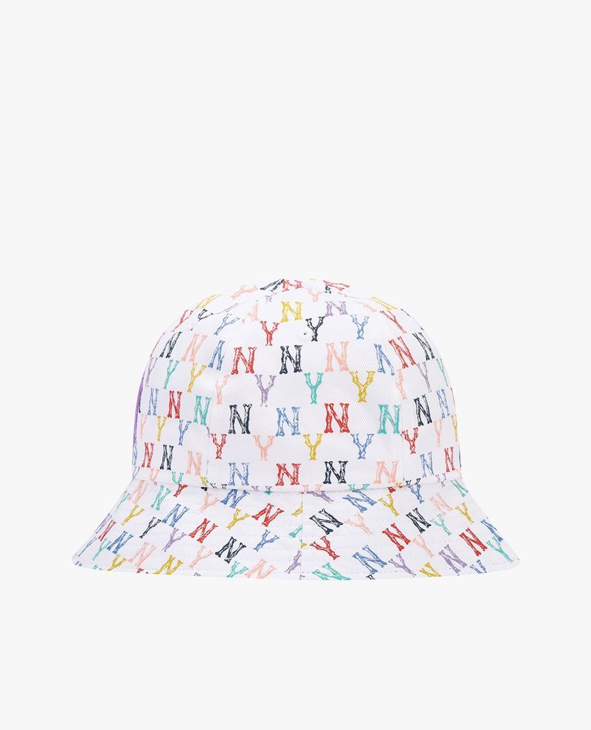 MLB - Nón bucket thời trang Monogram Rainbow
