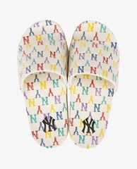 MLB - Dép quai ngang Multi Color Monogram