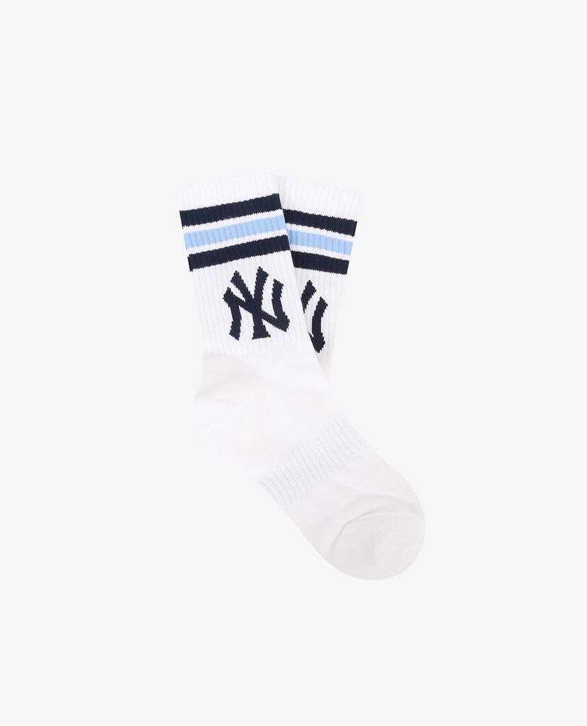 MLB - Vớ cổ cao thời trang Striped Big Logo
