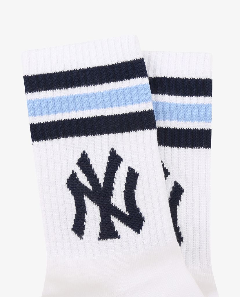 MLB - Vớ cổ cao thời trang Striped Big Logo
