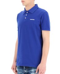 DSQUARED2 - Áo thun nam phom ôm cổ tròn phối logo trẻ trung