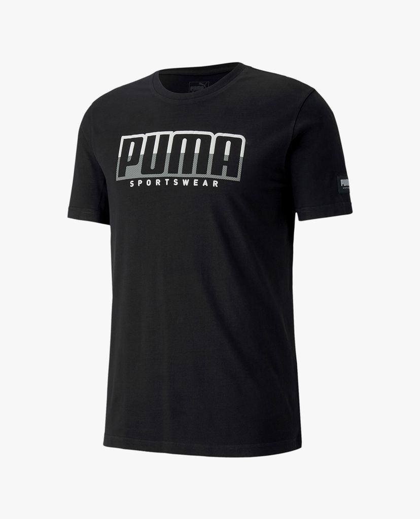 PUMA - Áo thun thể thao nam Round Neck Athletics Tee
