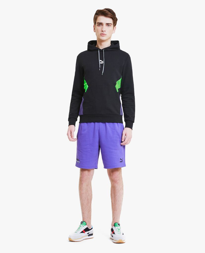 PUMA - Áo hoodie nam phối mũ TFS Sportstyle