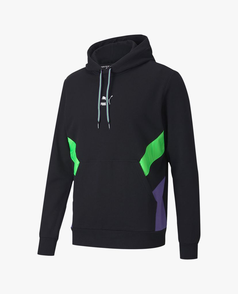 PUMA - Áo hoodie nam phối mũ TFS Sportstyle