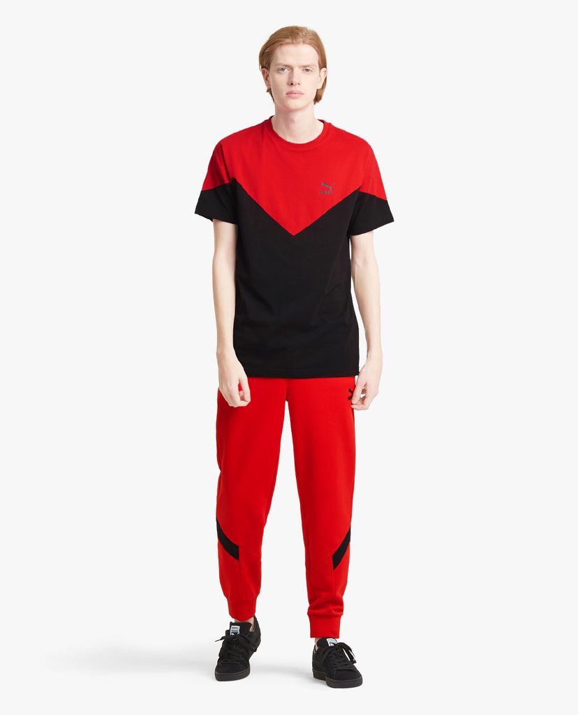 PUMA - Áo thun thể thao nam cổ tròn ngắn tay Iconic MCS Train