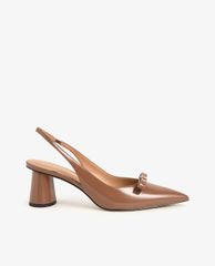 CHARLES & KEITH - Giày cao gót mũi nhọn Bow Slingback