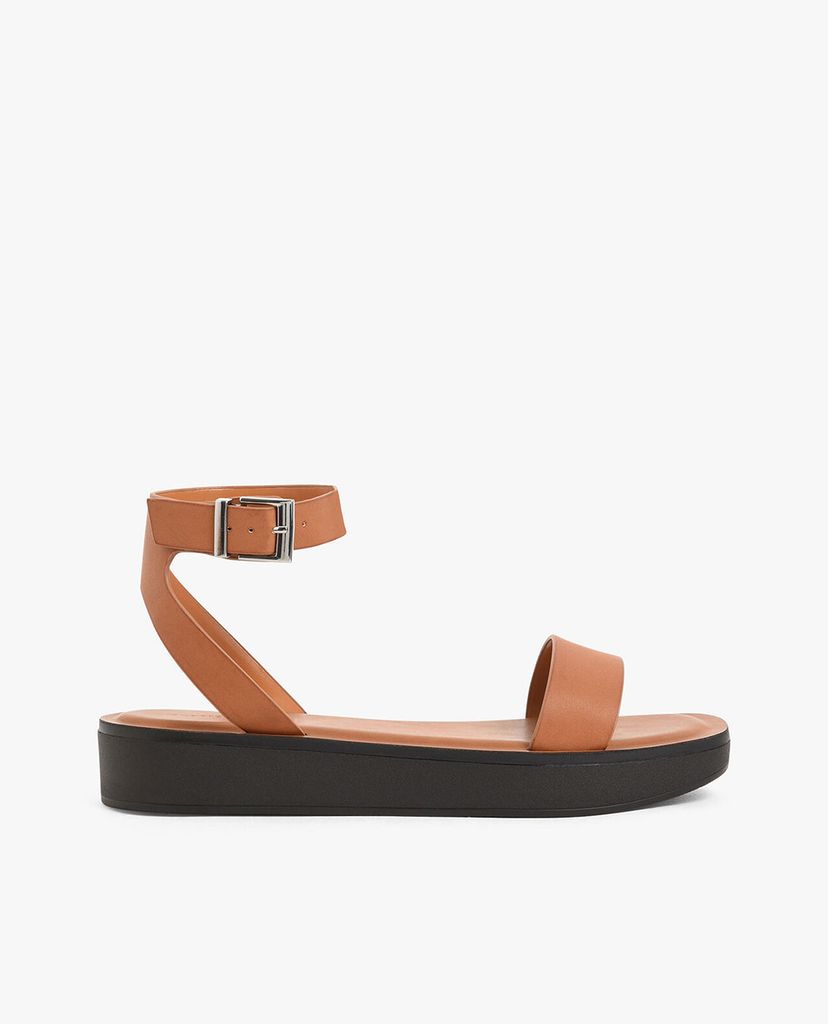 CHARLES & KEITH - Giày sandal nữ quai ngang Ankle Strap Platform